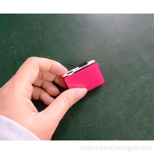 FREE logo mp3 gift metal mini clip mp3 player